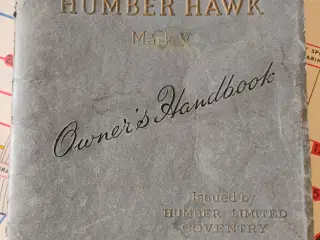 Instruktionsbog til Humber Hawk