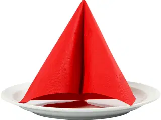 Servietter, str. 33x33 cm, rød, 20stk./ 1 pk.