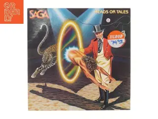 Saga Heads Or Tales vinyl album fra Saga