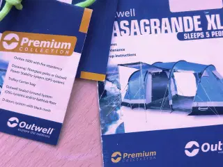 Telt, Outwell casagrande 5 pers