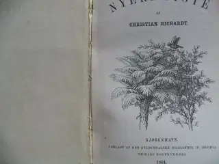 Christian Richardt. Nyere Digte, 1864