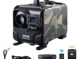 VEVOR 8KW Diesel oliefyr – alt-i-et med Bluetooth