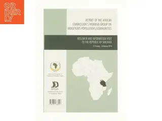 Research and information visit to the Republic of Tanzania, 21 January - 6 February 2013 (Bog)
