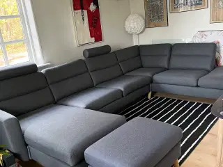 Arizona u-formet hjørnesofa