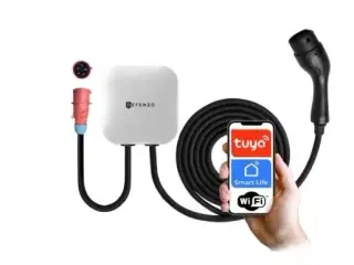 Ladestander til elbil 11 kW – DEFENZO Wallbox Home AC11, Wi‑Fi