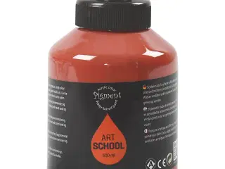 Art Akrylmaling, halvblank, halvtransparent, burnt sienna, 500ml/ 1 fl.