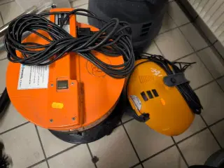 2 stk. støvsugere tør/våd