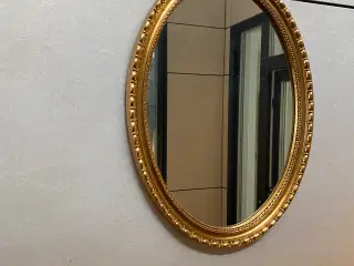 Spejl ovalt