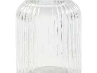 6 stk. elegante glaskrukker - 14,5 cm høj