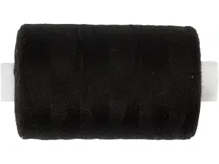 Sytråd, sort, 1000 m/ 1 rl.