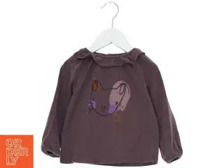 Langærmet bluse med kattemotiv fra Soft Gallery  (str. 86)