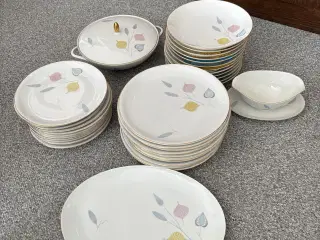 Flot spisestel, bucka og Nissen, Bregentved 