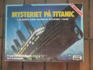 Mysteriet på Titanic Brætspil Rollespil