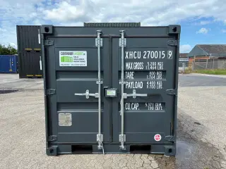 Ny 6 fods Container - Koksgrå Ral: 7016