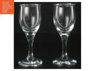 Ideelle vinglas sæt (str. Ø 5,5 cm længde 15,5 cm)