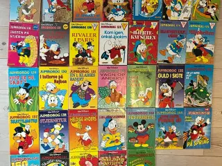 Stor samling Jumbobøger & Halløj i Andeby - 5kr!