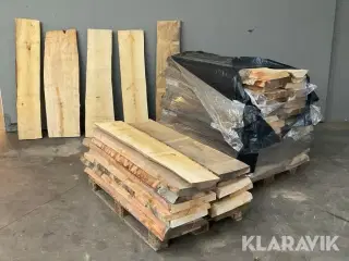 Samlet parti birketræ, 61 stk