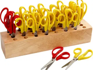 Sikker Børnesaks med Rund Spids - 12,5 cm