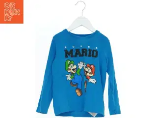 Super Mario langærmet t-shirt fra Name It (str. 110)