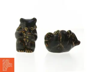 Keramiske bjørnefigurer fra Royal Copenhagen (str. 9 cm)