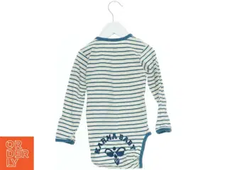 Langærmet body med striber fra Hummel (str. 98)