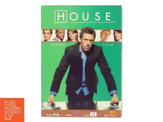 House Md Season 4 med Hugh Laurie (DVD)