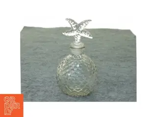 Glas karaffel flaske med søstjerne prop (str. 20 x 6 cm)