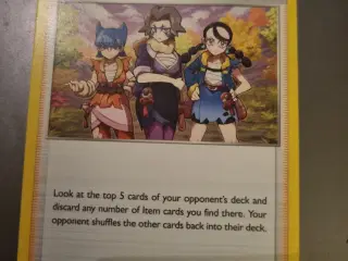 Pokemon kort fra forskellige serier