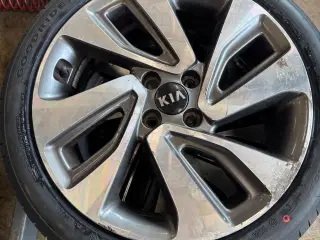 Kia Rio alufælg med sommerdæk