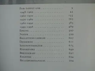 der går dans - den kongelige ballet 1948-1998, af 