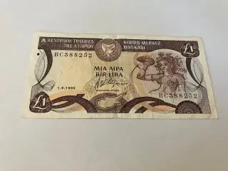 1 Pound Cyprus 1995