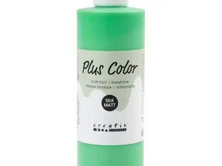 Plus Color Hobbymaling - Lys Grøn 250ml