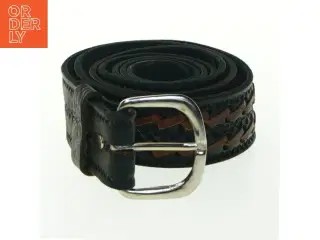 Læderbælte (str. 120 x. 3,5 cm)