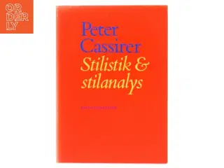 Peter Cassirer, stilistik & Stilanalyse