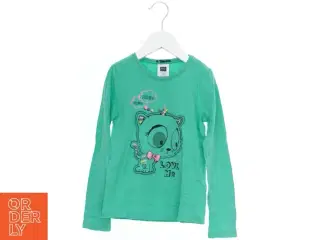 Langærmet t-shirt med kattedesign fra M&co. (str. 122)
