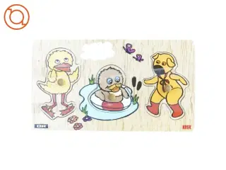 Puslespil med bamse og kylling fra DR (str. 30 x 17)