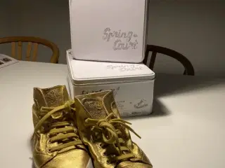 Spring Court Sneakers ( 2 par Gold + Silver)
