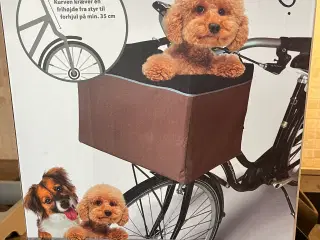 Cykelkurv til lille hund