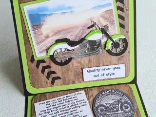 Kort med Motorcykler sælges.