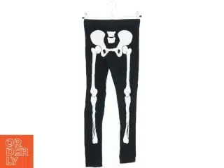 Børneleggings med skeletprint fra H&M (str. 140)