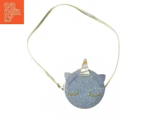 Glitter enhjørning taske (str. 13 cm)