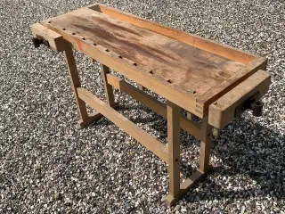 Høvlbænk i træ