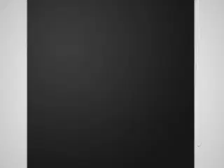 Mørklægningsrullegardin 120 x 230 cm sort