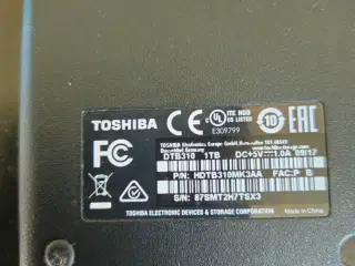 Toshiba Canvio Basics 1TB ekstern harddisk