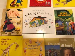Diverse børnebøger til oplæsning