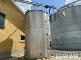 Rustfri tank til gødning NAF PNEUM. Instr. 37016