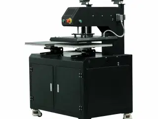 Skilpro Dobbeltstation Elektrisk Automatisk Varmepresse 40x60 cm med Laserpositionering