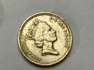 1 Pound England 1997