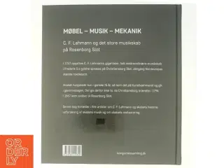 Møbel-musik-mekanik fra Kongernes Samling