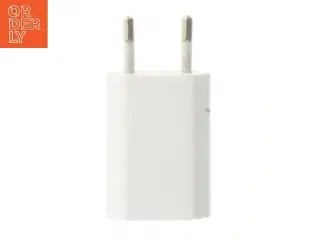 USB strøm adapter fra Apple (str. 7 cm)